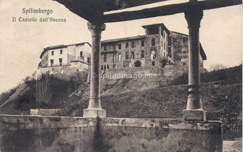 Spilimbergo, castello 1912.jpg